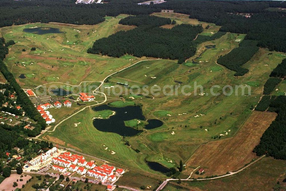 Motzen from above - Golfplatz Motzen / Brandenburg