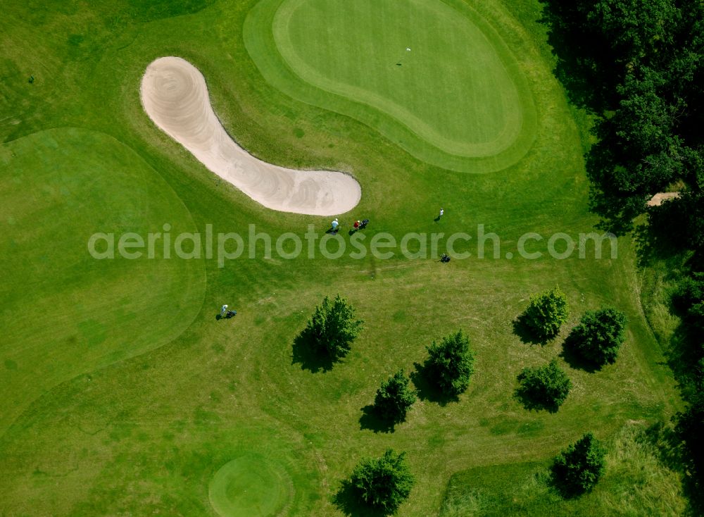 Aerial photograph Röderhof - Grounds of the Golf course at in Röderhof in the state Rhineland-Palatinate, Germany