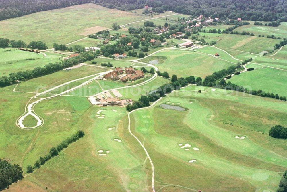 Aerial photograph Strausberg / Brandenburg - Golfplatz Strausberg