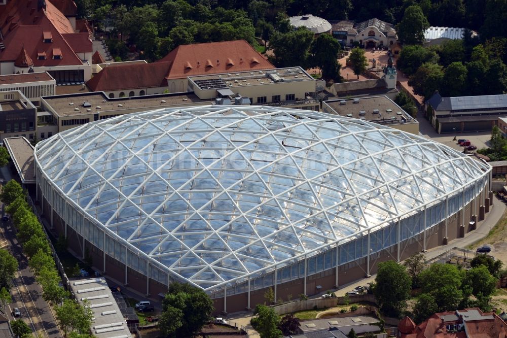 Aerial photograph Leipzig - View of the Gondwanaland in Leipzig in the state of Saxony