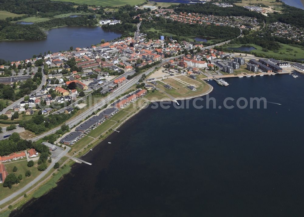 Gråsten from the bird's eye view: Graasten in Denmark