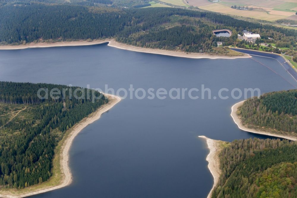 Aerial photograph Langelsheim - View of the lake Granetalsperre in Langelsheim in the state Lower Saxony