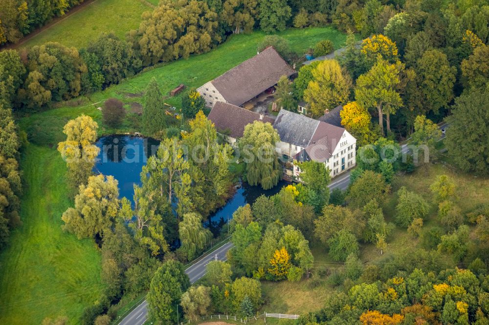 Frühlingshausen from the bird's eye view: Gransauer Muehle on street Gransau in Fruehlingshausen in the state North Rhine-Westphalia, Germany