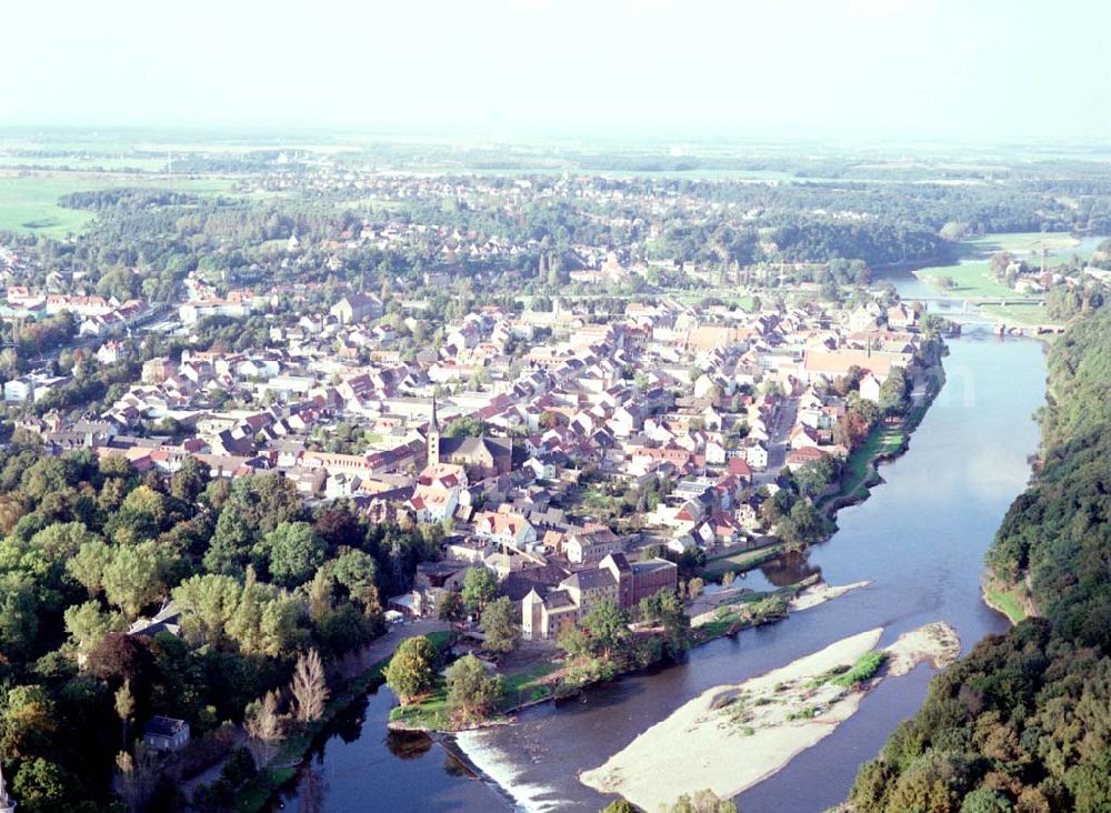 Aerial image Grimma - 