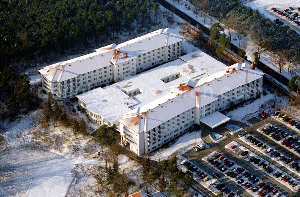 Grünheide / Brandenburg from the bird's eye view: 