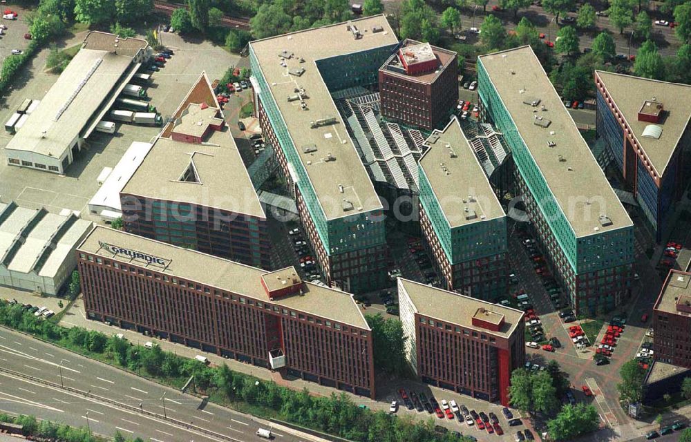 Berlin-Reinickendorf from the bird's eye view: Grundig-Werk in Reinickendorf