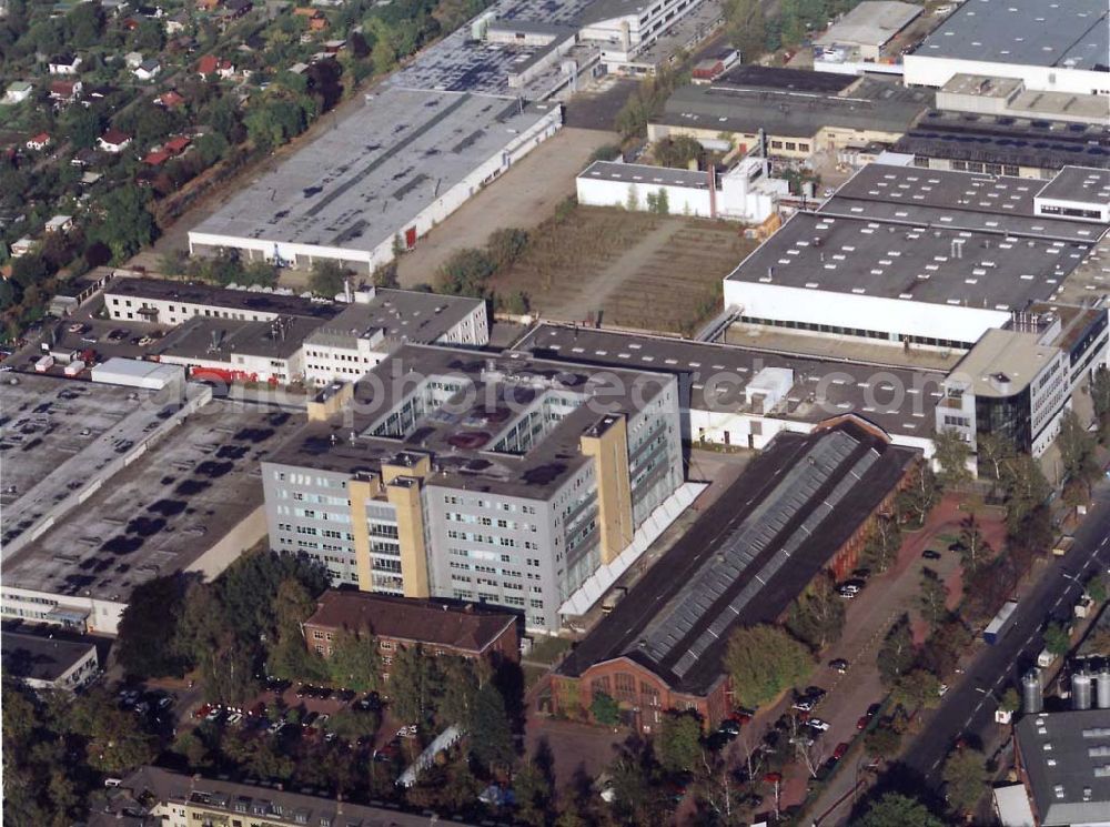 Berlin-Borsigwalde from above - Grundstück der GEBAU-Aktiengesellschaft an der Holzhauser Straße in Berlin-Borsigwalde