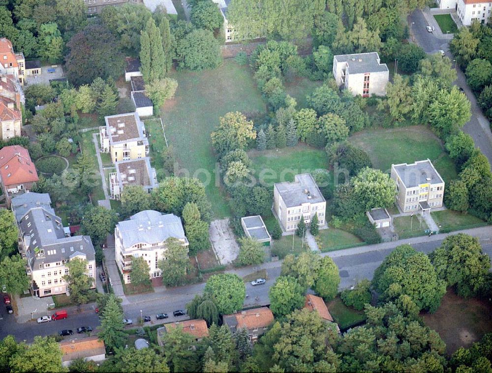 Aerial image Berlin - Pankow - Grundstück Waldstraße 10-12 / Kuckhoffstraße 23 der EDR GmbH in Berlin - Pankow.