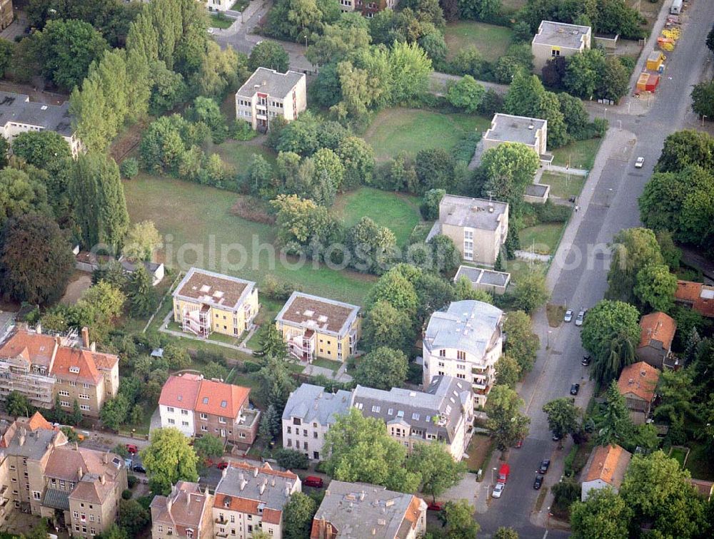 Aerial photograph Berlin - Pankow - Grundstück Waldstraße 10-12 / Kuckhoffstraße 23 der EDR GmbH in Berlin - Pankow.