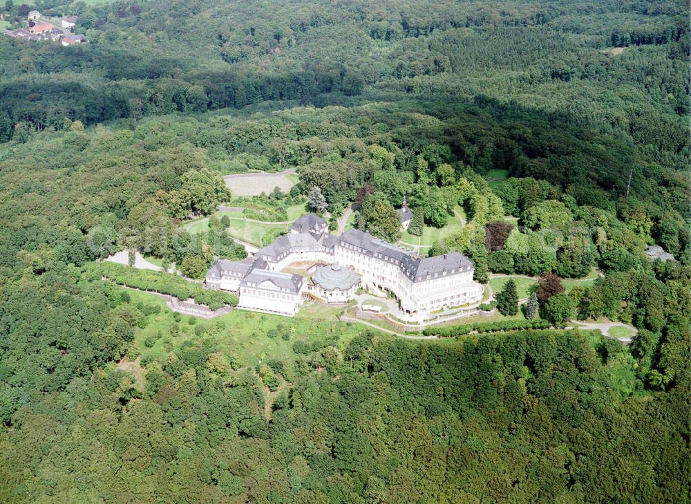 Aerial photograph Bonn - Gästehaus der Bundesregierung auf dem Petersberg bei Bonn.