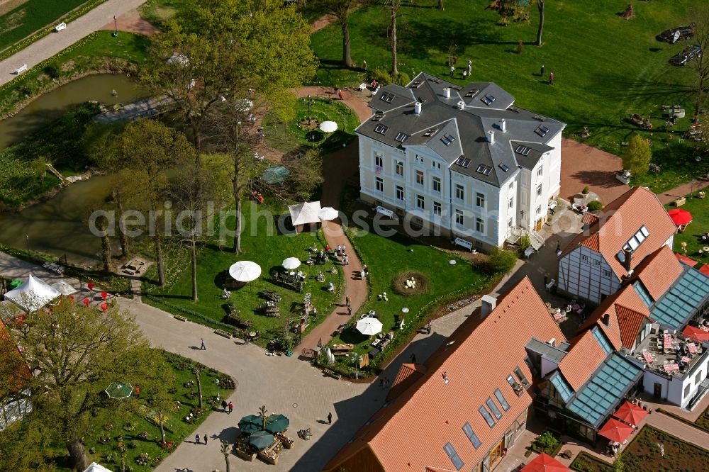 Aerial photograph Hamm OT Kump - View of Gut Kump in Hamm in the state of North Rhine-Westphalia