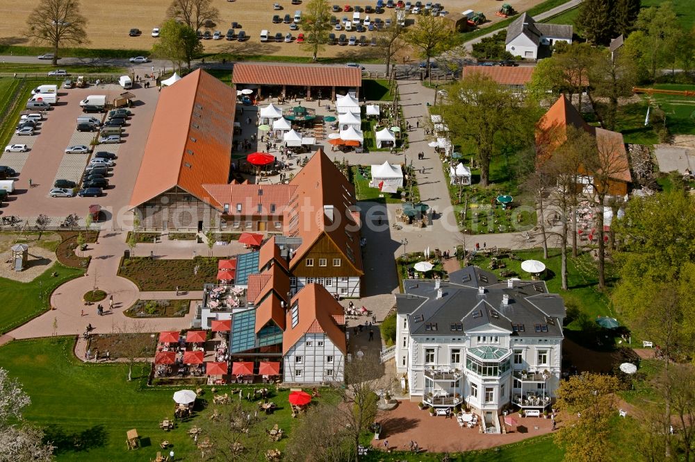 Aerial image Hamm OT Kump - View of Gut Kump in Hamm in the state of North Rhine-Westphalia