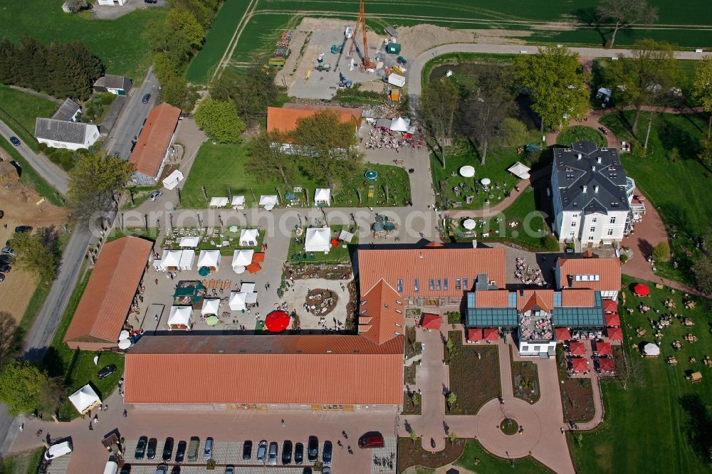 Aerial photograph Hamm OT Kump - View of Gut Kump in Hamm in the state of North Rhine-Westphalia