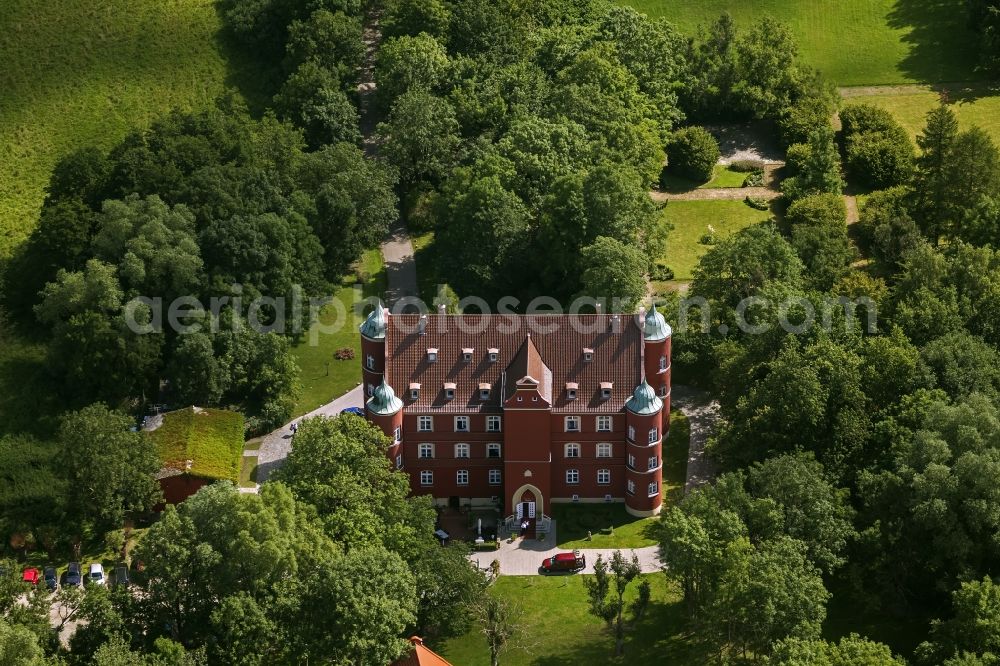 Aerial image Essen - View Spyker Castle on the island of Rügen in Mecklenburg-Vorpommern