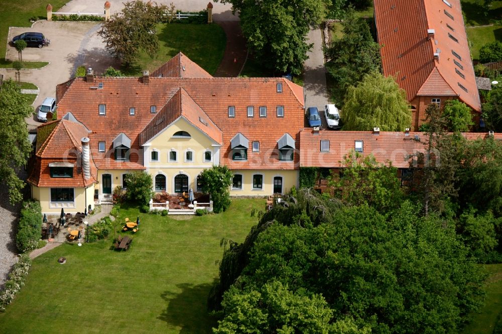 Vipperow from the bird's eye view: View of the farm house Solzow in Vipperow in the state Mecklenburg - Western Pomerania