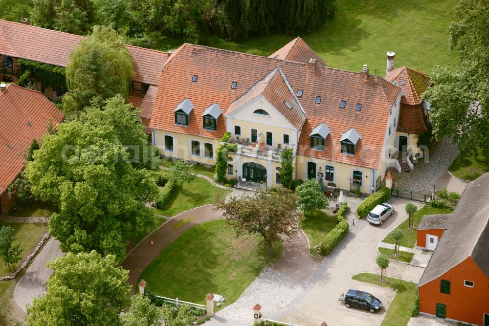 Vipperow from the bird's eye view: View of the farm house Solzow in Vipperow in the state Mecklenburg - Western Pomerania