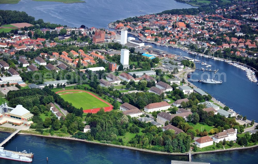 Aerial photograph Neustadt in Holstein - View of port in Neustadt in Holstein in the state Schleswig-Holstein