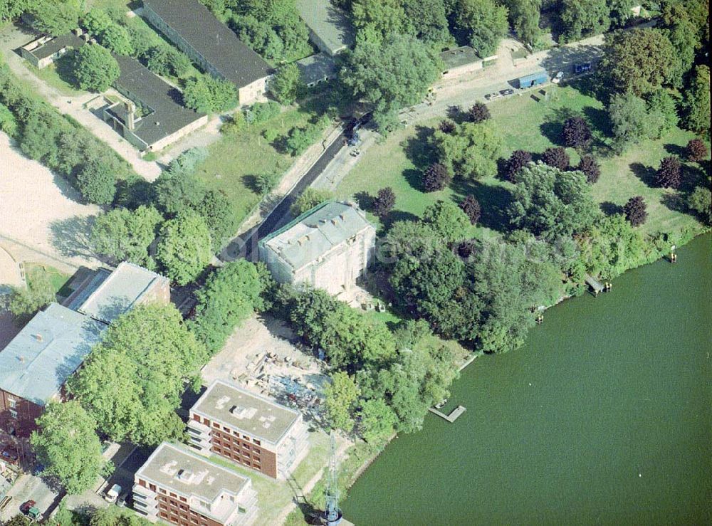 Aerial photograph Berlin - Friedrichshain - Halbinsel Alt-Stralau in Berlin - Friedrichshain.