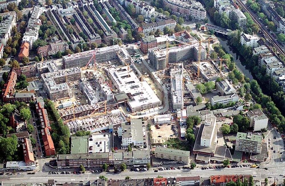 Hamburg from the bird's eye view: 