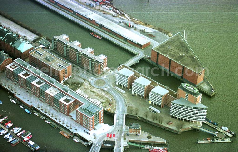 Aerial photograph Hamburg - Hamburger Hafen.