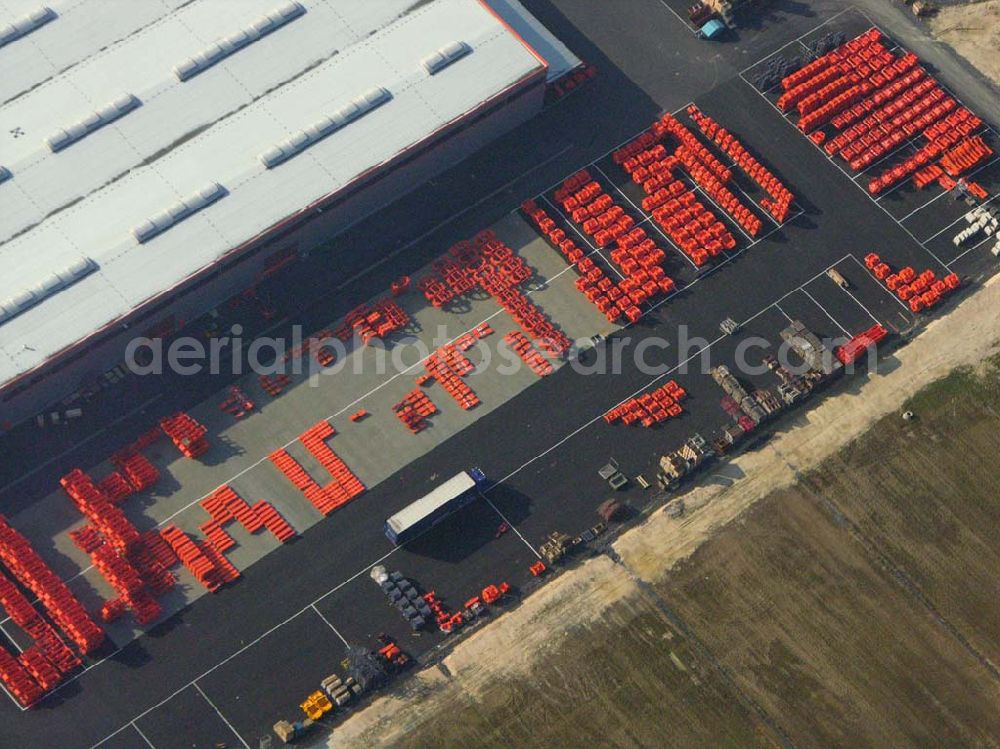 Tirschenreuth from above - Gewerbegebiet Wagnerholz in Tirschenreuth mit dem Neubau der HAMM AG. Hamm AG Walzen, Hammstr. 1, 95643 Tirschenreuth Tel. 09631/80-0, Fax: 09631/80-120