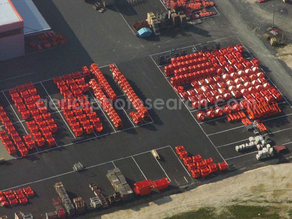 Tirschenreuth from above - Gewerbegebiet Wagnerholz in Tirschenreuth mit dem Neubau der HAMM AG. Hamm AG Walzen, Hammstr. 1, 95643 Tirschenreuth Tel. 09631/80-0, Fax: 09631/80-120