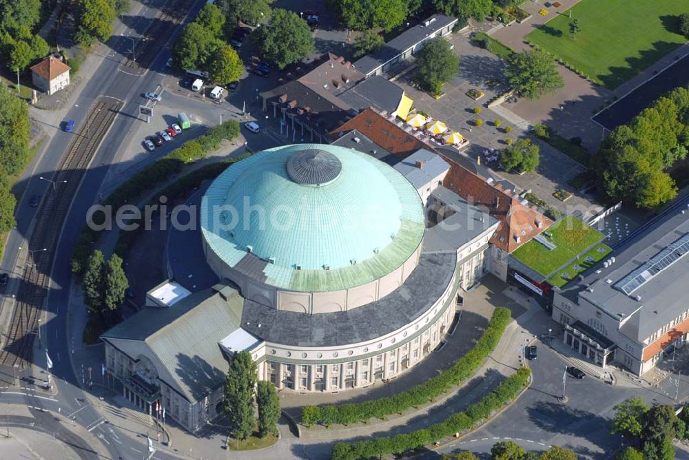 Hannover from the bird's eye view: Blick auf das Hannover Congress Centrum am Theodor-Heuss-Platz 1-3 in 30175 Hannover, Tel. (Direktion): 0511/8113-207,