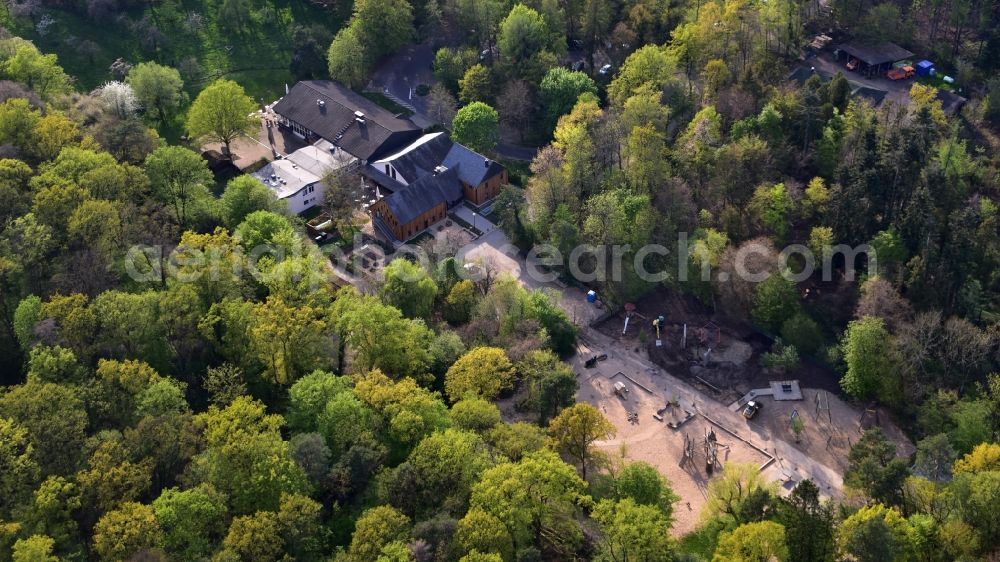 Aerial image Bonn - House of nature in Bonn in the state North Rhine-Westphalia, Germany