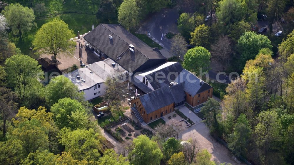 Aerial photograph Bonn - House of nature in Bonn in the state North Rhine-Westphalia, Germany