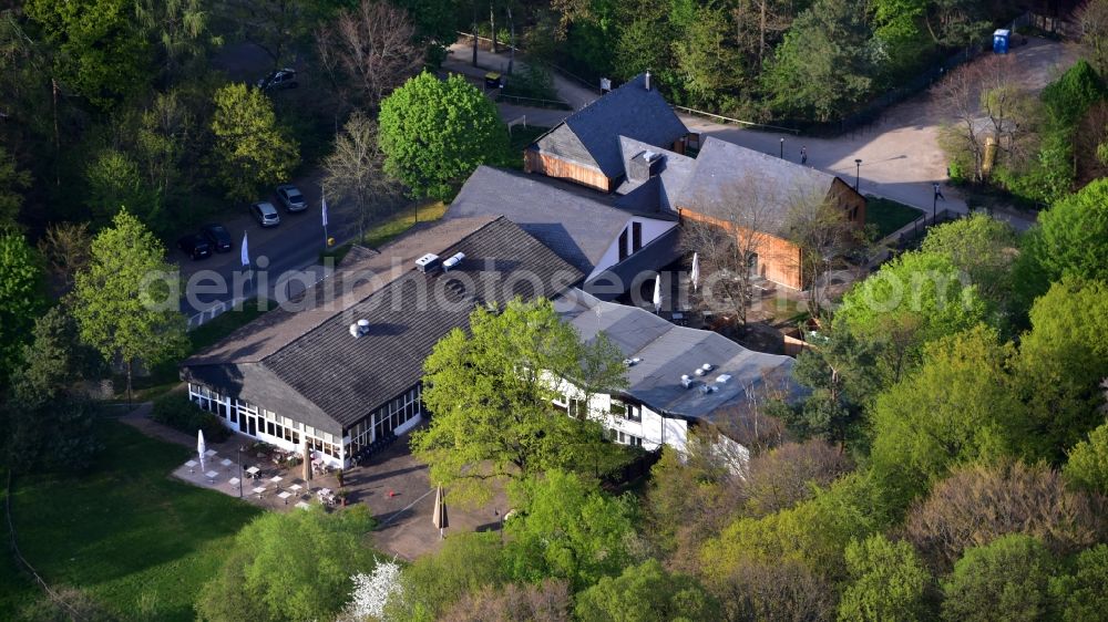 Bonn from the bird's eye view: House of nature in Bonn in the state North Rhine-Westphalia, Germany