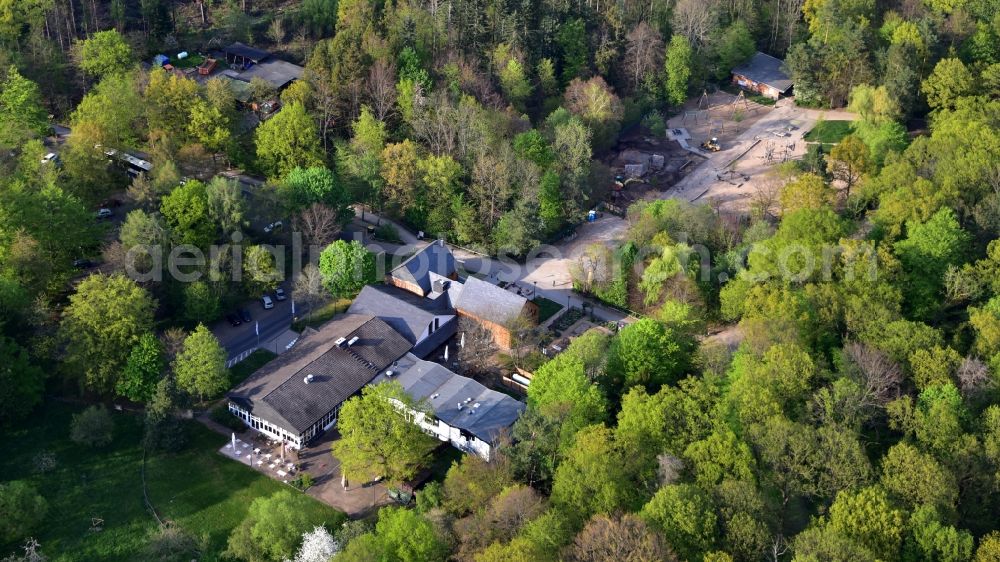 Aerial image Bonn - House of nature in Bonn in the state North Rhine-Westphalia, Germany