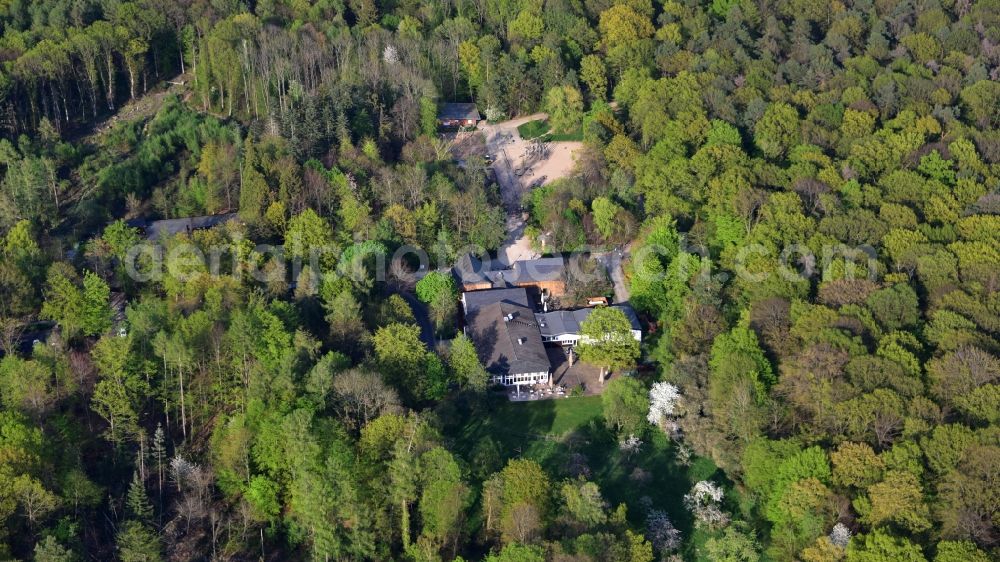 Bonn from the bird's eye view: House of nature in Bonn in the state North Rhine-Westphalia, Germany