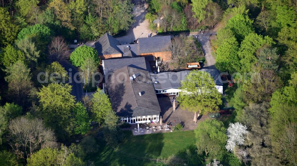 Aerial image Bonn - House of nature in Bonn in the state North Rhine-Westphalia, Germany