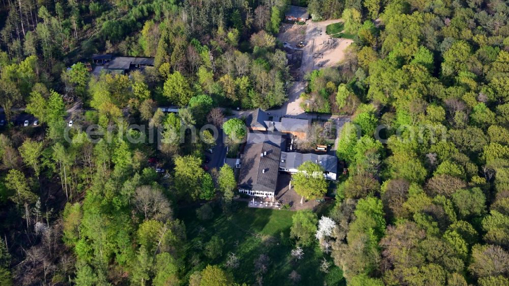 Aerial photograph Bonn - House of nature in Bonn in the state North Rhine-Westphalia, Germany