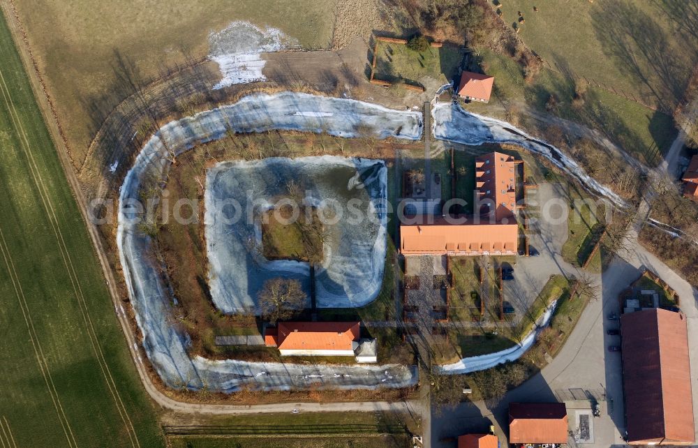 Aerial photograph Datteln - View of House Vogelsang in Datteln in the state of North Rhine-Westphalia