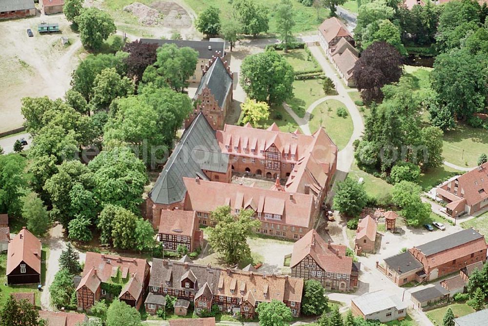 Heiligengrabe - Brandenburg from above - 24.06.2003 Heiligengrabe - Brandenburg Kloster Heiligengrabe