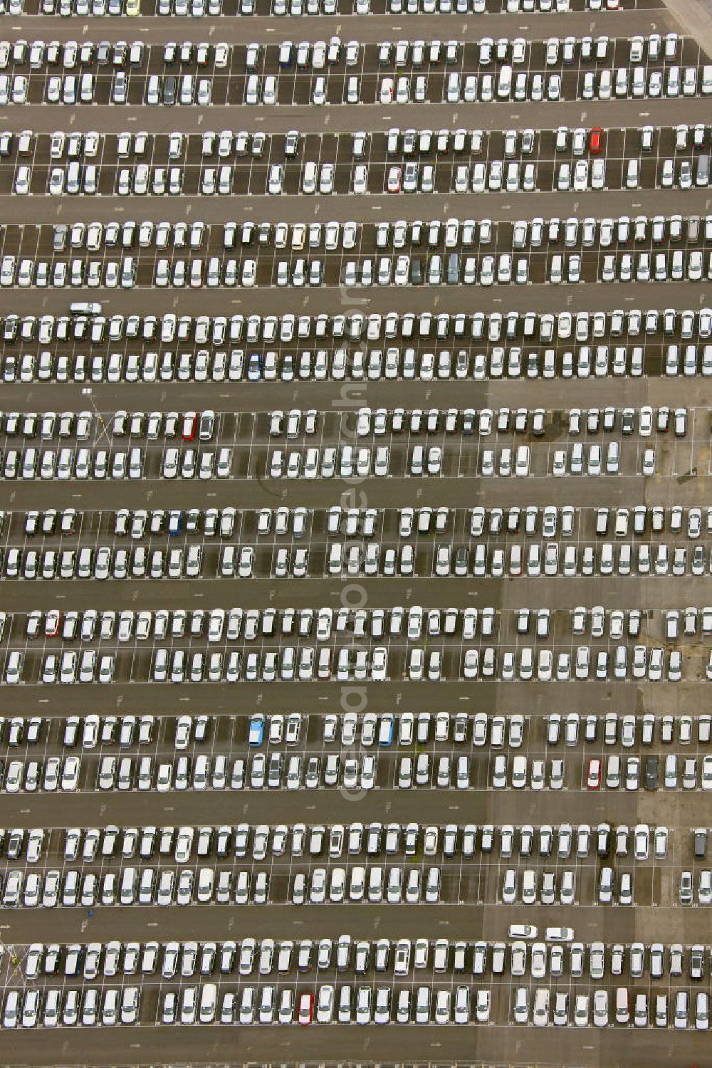 Aerial image Essen - Autohalde vom Automobilverteilerzentrum der Helf Automobil-Logistik GmbH an der Stauderstraße in Essen-Altenessen, Nordrhein-Westfalen NRW. Automotive distribution centre of the logistics company HELF at the street Stauderstrasse in Essen, North Rhine-Westphalia.