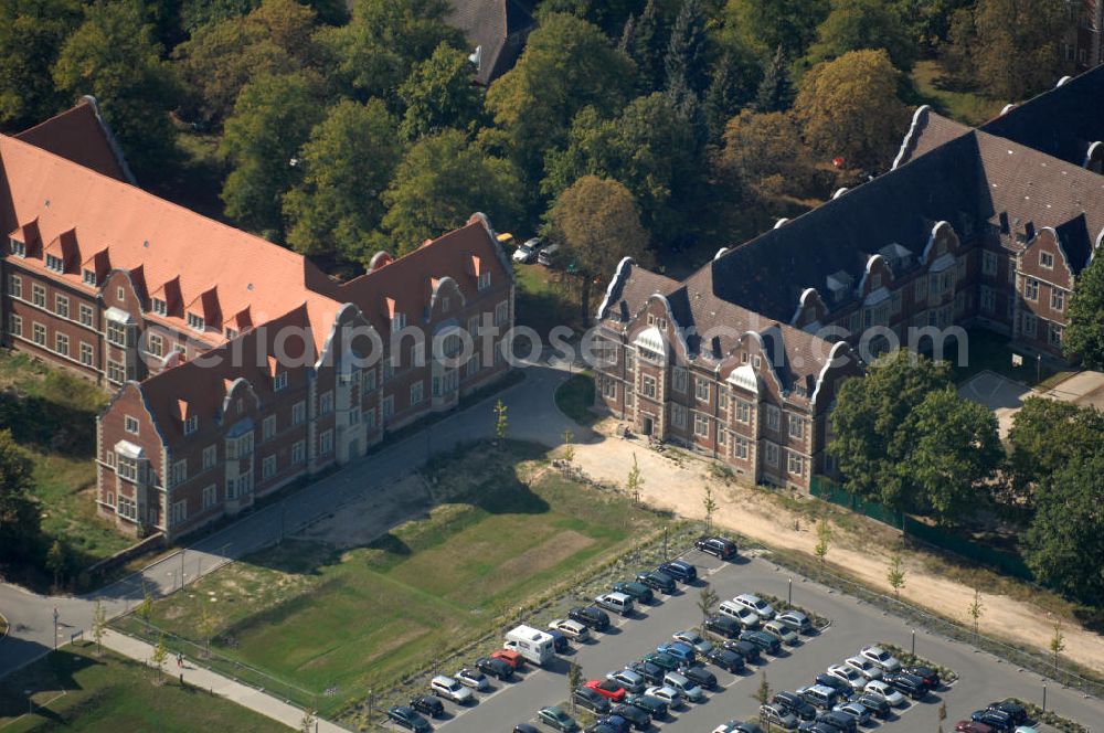 Berlin from the bird's eye view: Blick auf das Helios Klinikum / Krankenhaus in Berlin-Buch.