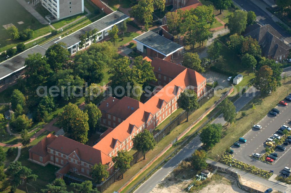 Aerial photograph Berlin - Blick auf das Helios Klinikum / Krankenhaus in Berlin-Buch.