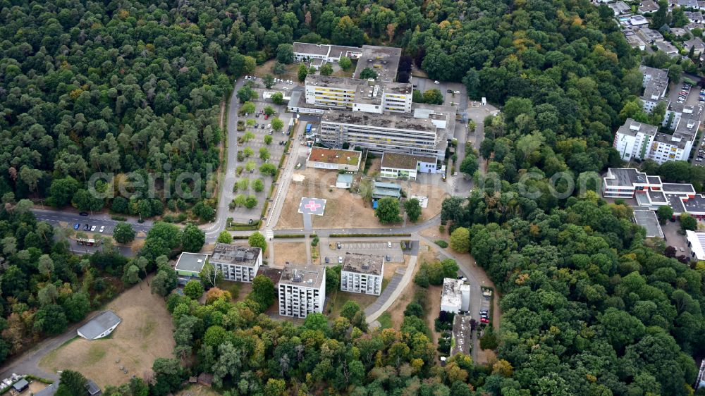 Bonn from above - Heliosklinikum Bonn Rhein-Sieg in Bonn in the state North Rhine-Westphalia, Germany