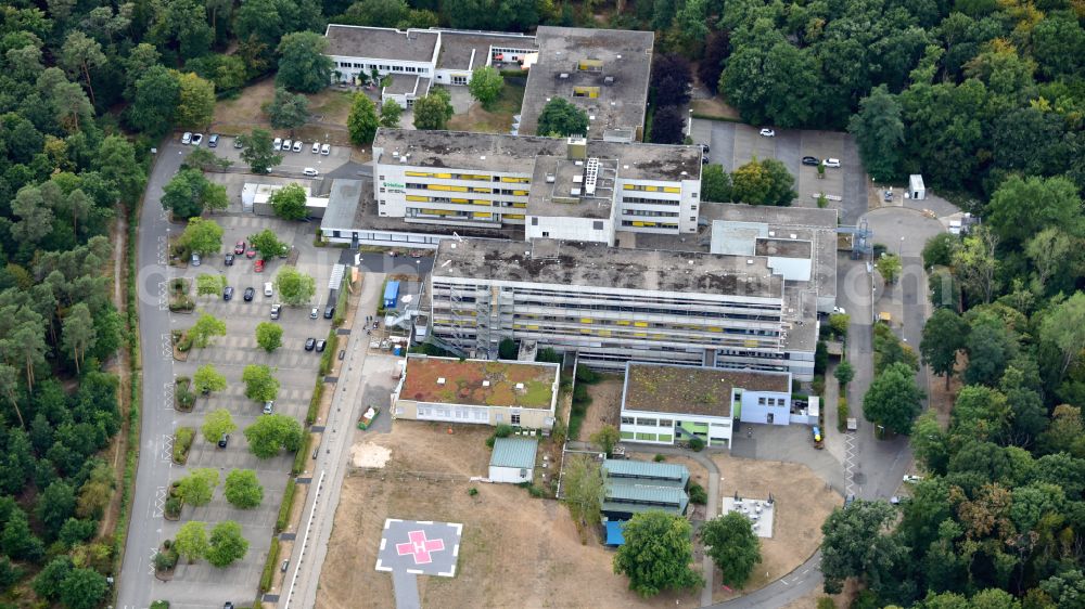 Bonn from the bird's eye view: Heliosklinikum Bonn Rhein-Sieg in Bonn in the state North Rhine-Westphalia, Germany