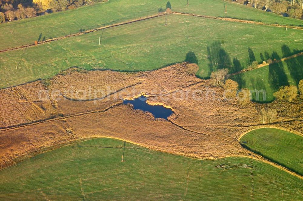 Aerial image Bad Salzungen - ; Blick auf Herbstlandschaft in der Nähe von Bad Salzungen.