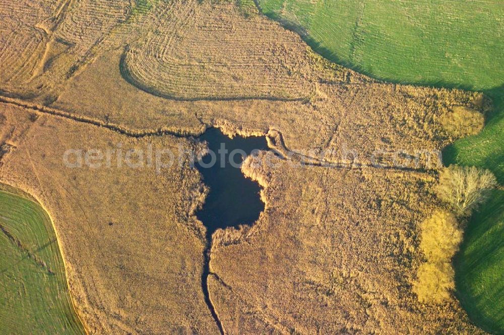 Bad Salzungen from above - ; Blick auf Herbstlandschaft in der Nähe von Bad Salzungen.