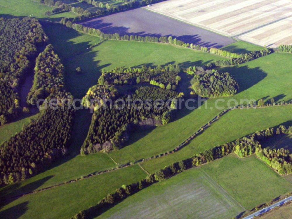 Aerial image Preetz - 18.10.2005 Preetz; Herbstliche Landschaft bei Preetz in Mecklenurg-Vorpommern.