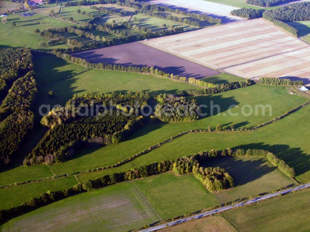 Aerial photograph Preetz - 18.10.2005 Preetz; Herbstliche Landschaft bei Preetz in Mecklenurg-Vorpommern.