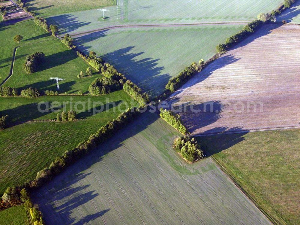 Aerial image Preetz - 18.10.2005 Preetz; Herbstliche Landschaft bei Preetz in Mecklenurg-Vorpommern.