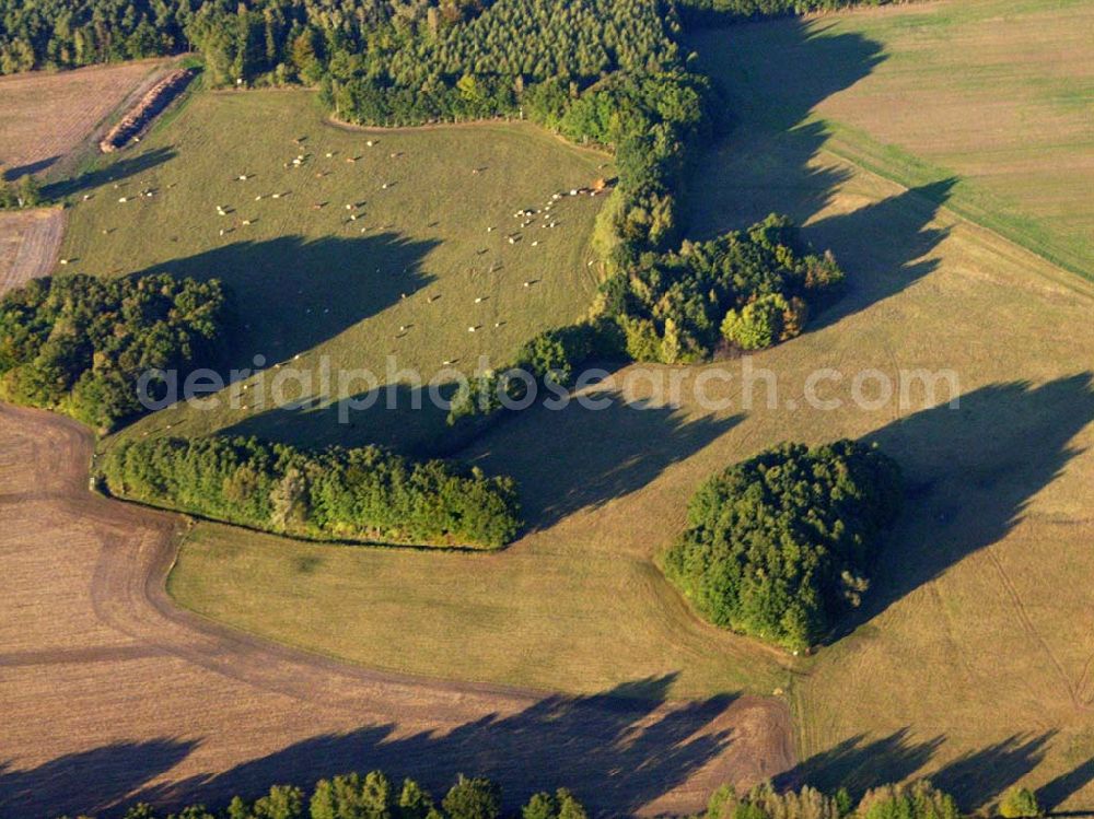 Aerial photograph Preetz - 18.10.2005 Preetz; Herbstliche Landschaft bei Preetz in Mecklenurg-Vorpommern.