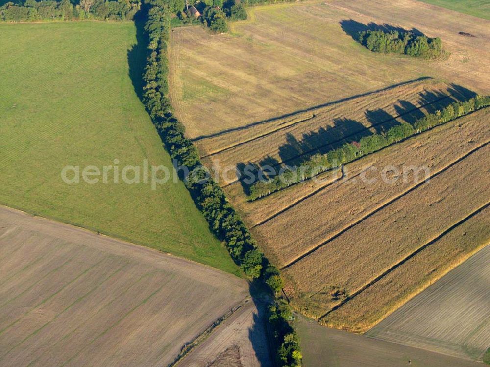 Preetz from above - 18.10.2005 Preetz; Herbstliche Landschaft bei Preetz in Mecklenurg-Vorpommern.