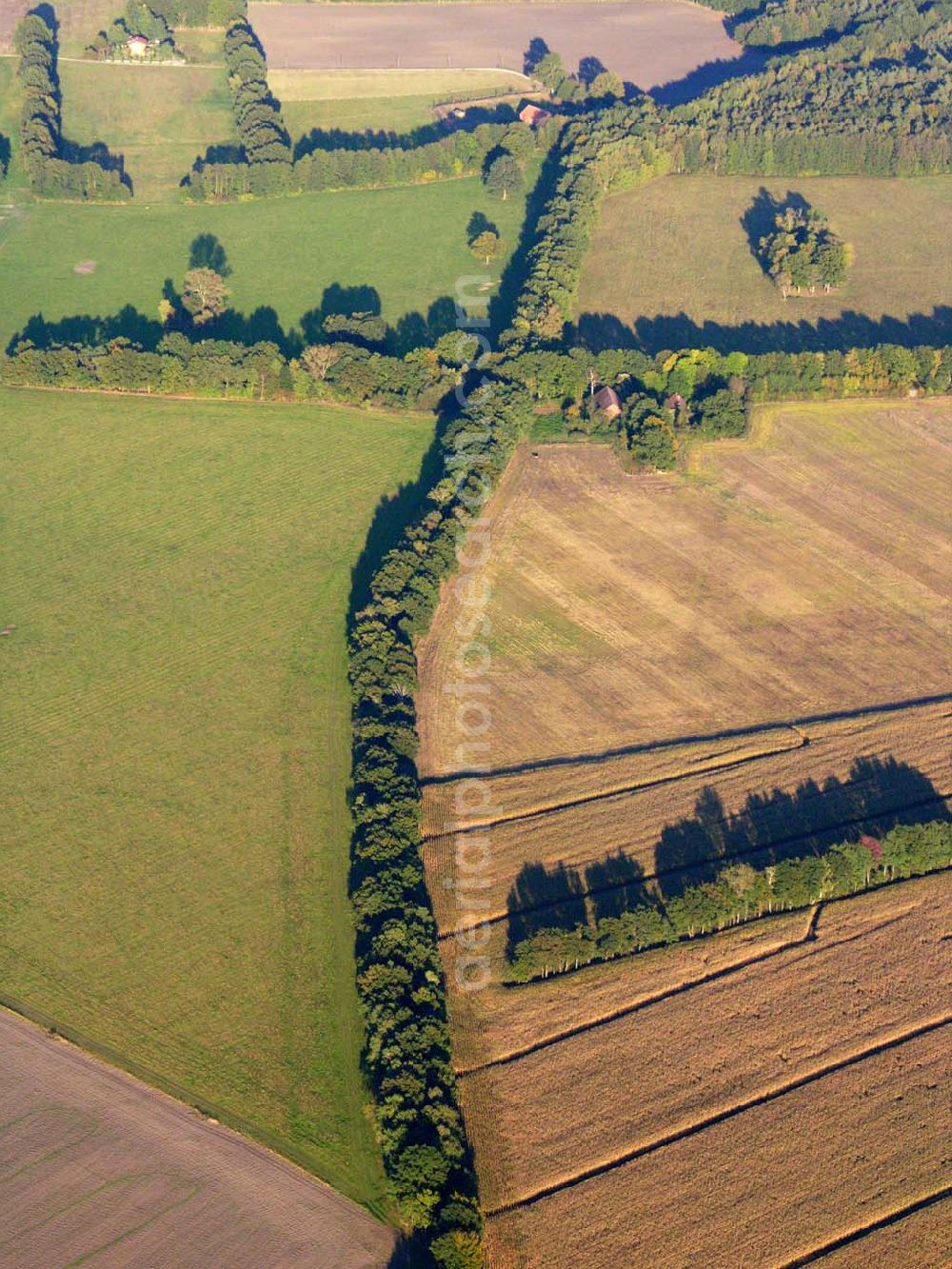 Preetz from the bird's eye view: 18.10.2005 Preetz; Herbstliche Landschaft bei Preetz in Mecklenurg-Vorpommern.