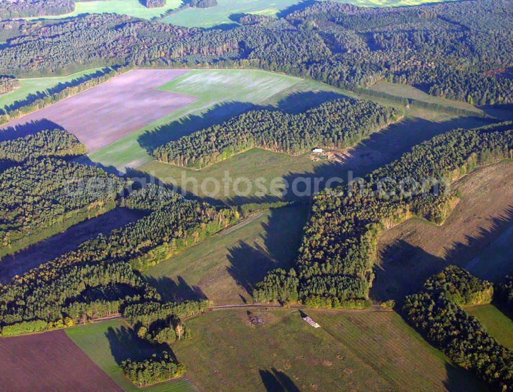 Preetz from the bird's eye view: 18.10.2005 Preetz; Herbstliche Landschaft bei Preetz in Mecklenurg-Vorpommern.